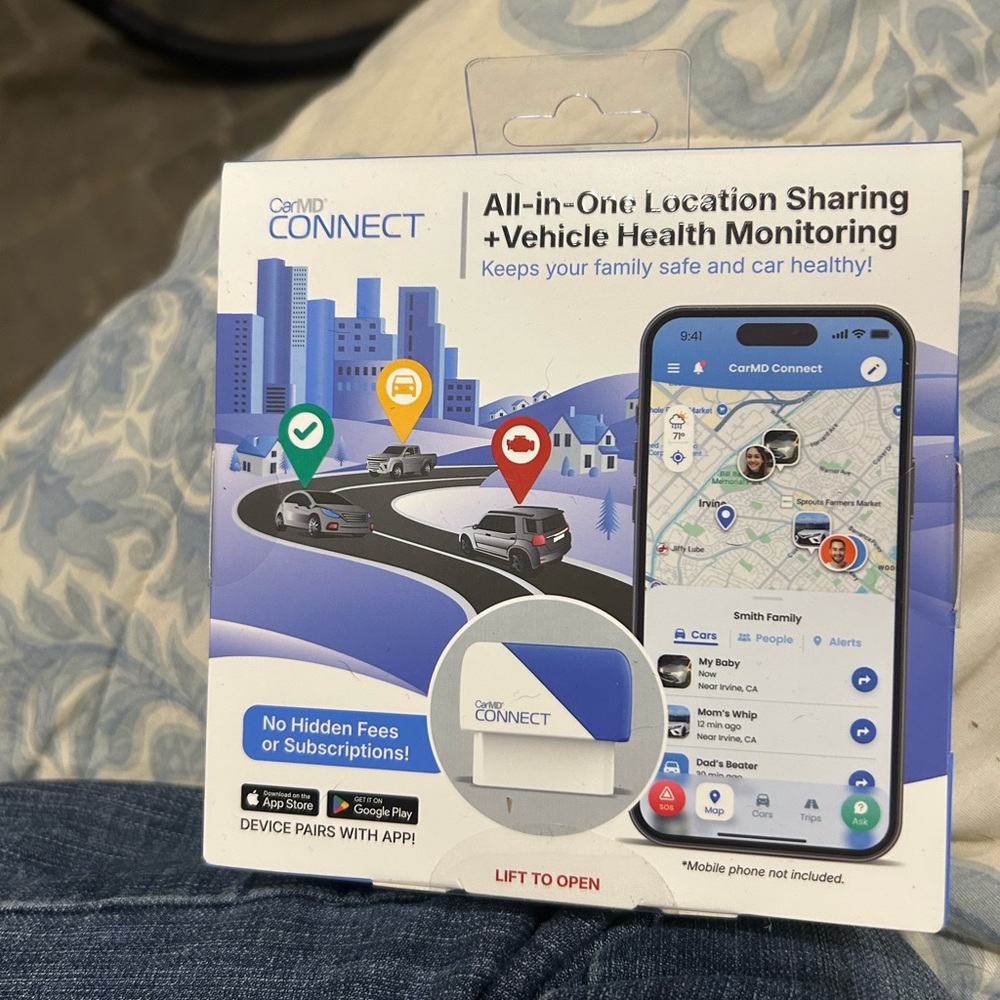 Connect GPS Device - White